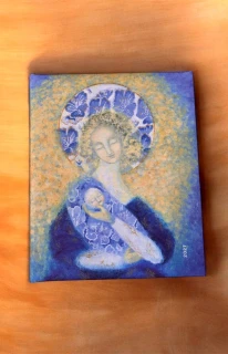 Diář 2027 „Modrá Madonna“